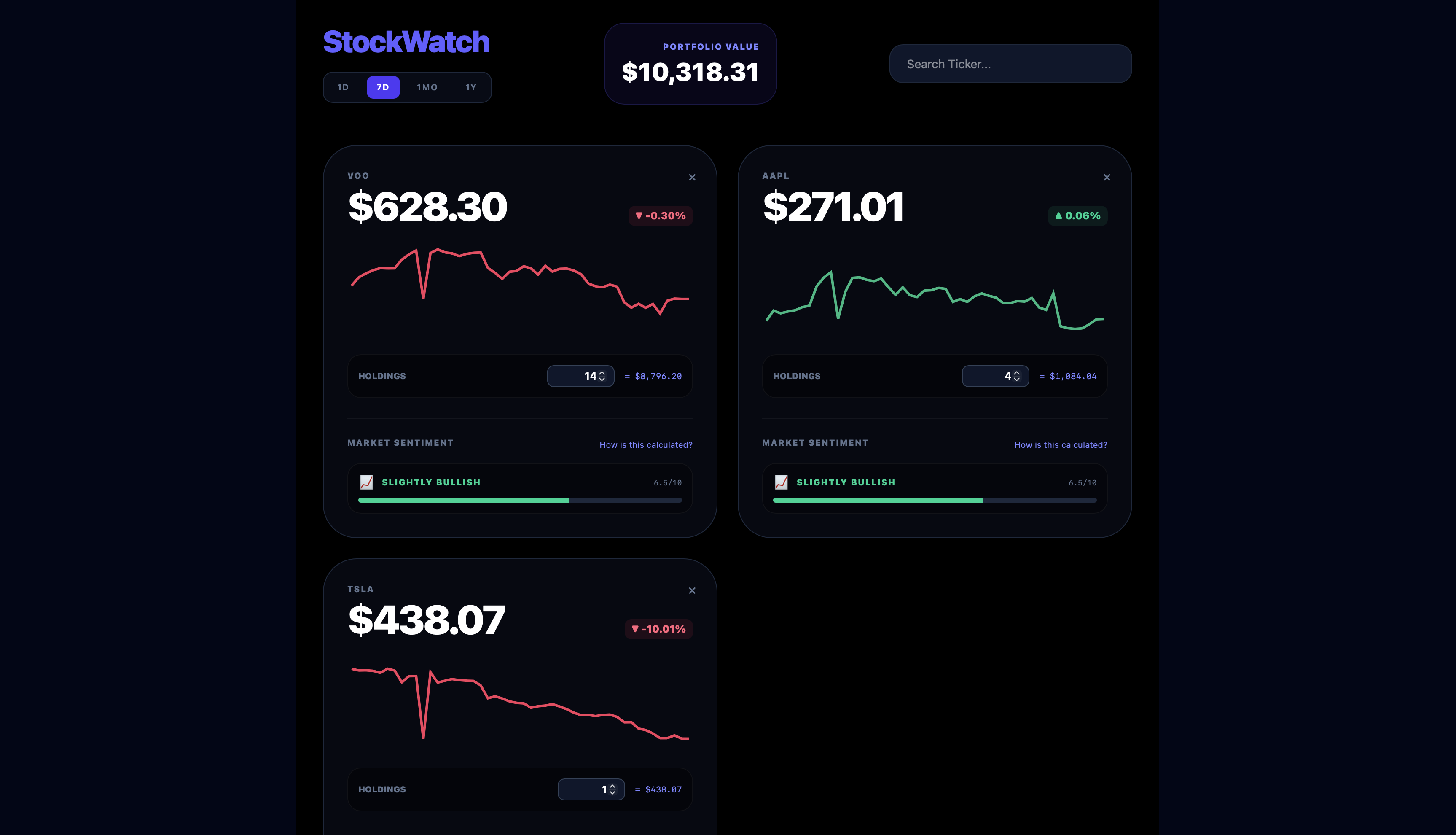 StockWatch preview